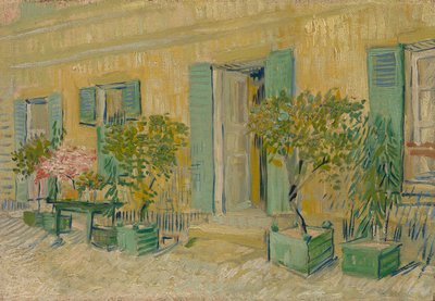 Exterior of a Restaurant in Asnières by Vincent van Gogh